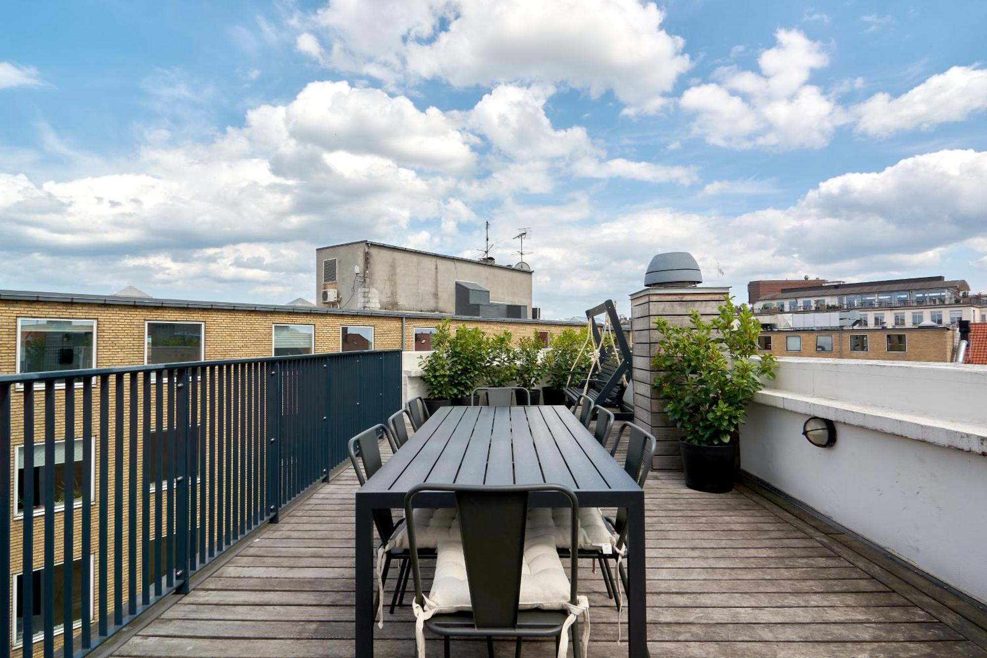 Luxury Penthouse - Private Balcony - Heart Of Apartment Kopenhagen